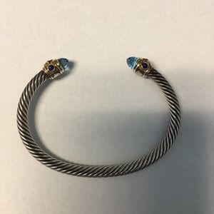 Renaissance Bracelet wit Blue Topaz, Lapis Lazuli